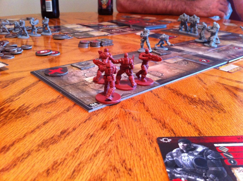 Gears of War: The Card Game, Board Game