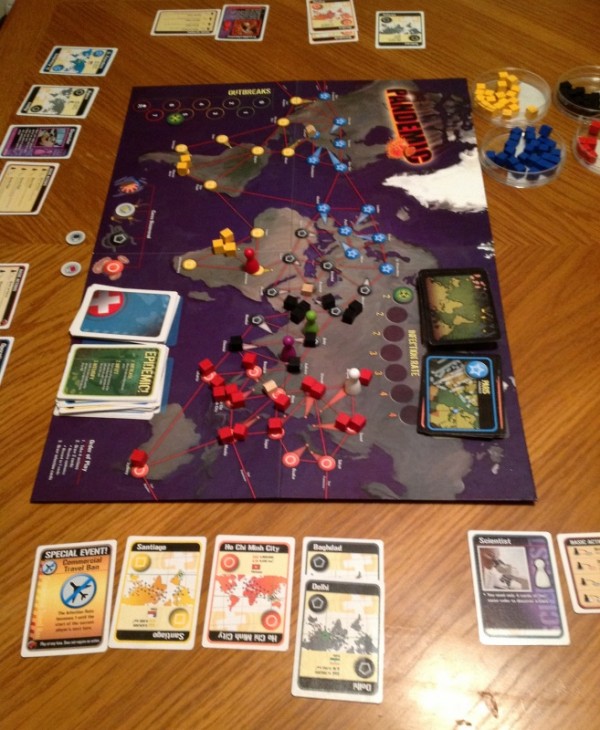 Pandemic Review - Board Game Quest