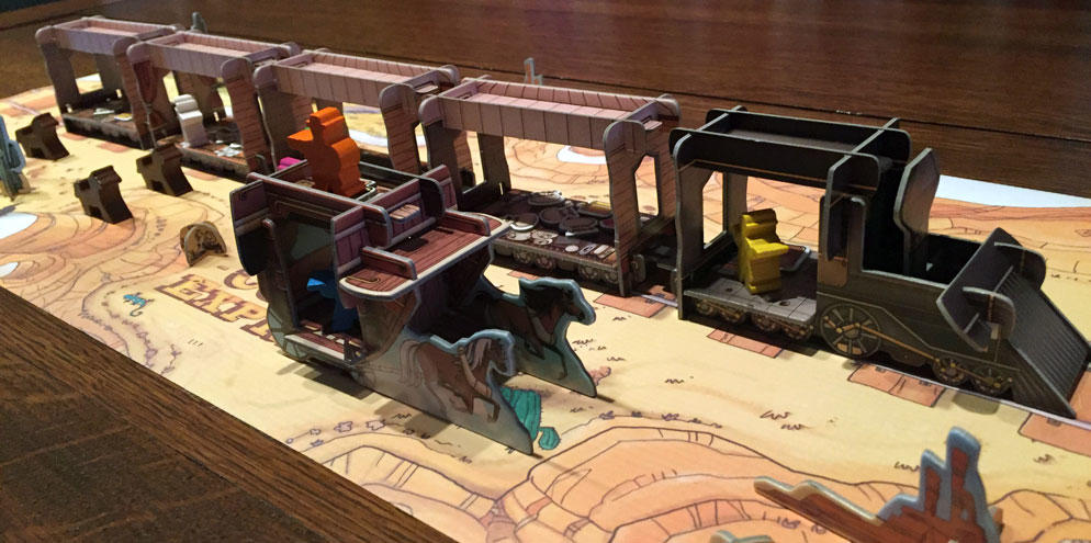 Colt Express: Horses and Stagecoach Expansion Review - Board Game