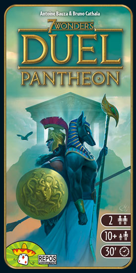 7 Wonders: Duel Pantheon Expansion Review - Board Game Quest