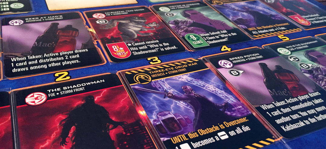 Dresden Files Cooperative Card Game Review - Board Game Quest