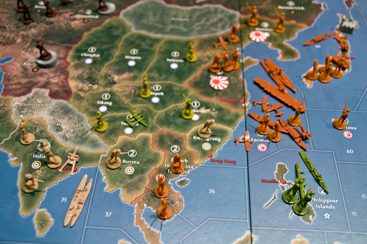 axis and allies revised map