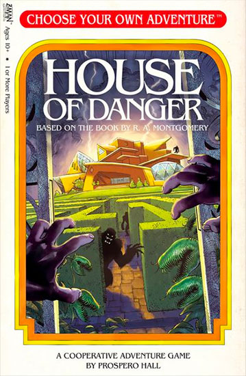 Choose Your Own Adventure: House of Danger Review | Board Game Quest