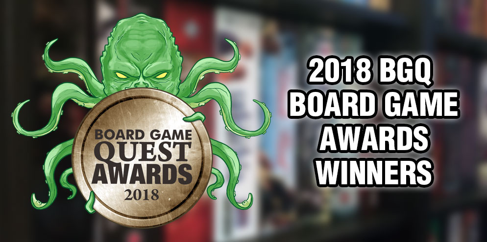 2018 Board Game Award Winners - Board Game Quest