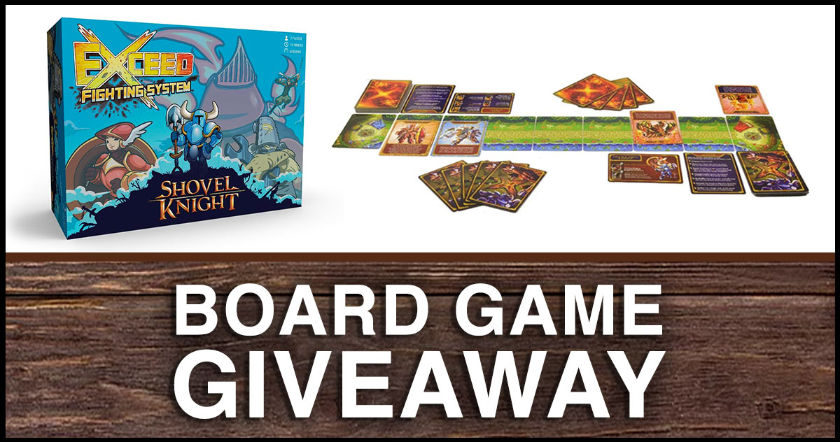 Exceed Shovel Knight Giveaway - Board Game Quest