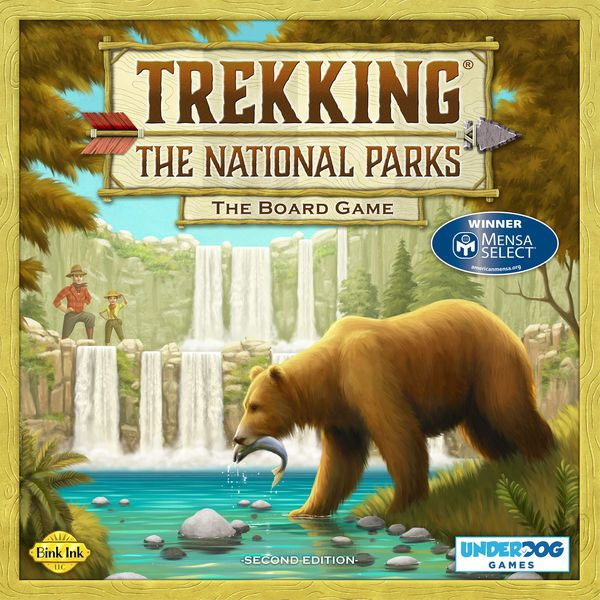 Underdog Games Trekking The National Parks: The Award-Winning Family Board  Game