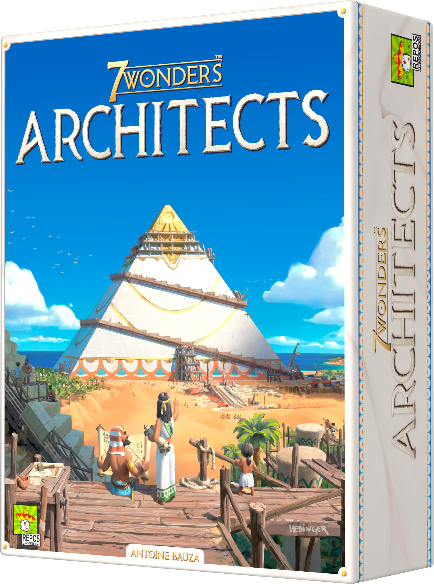 7 Wonders: Architects announced by Asmodee and Repos Productions