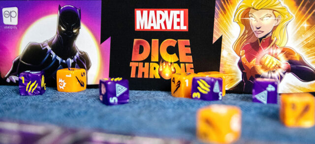 Marvel Dice Throne: Captain Marvel vs. Black Panther Preview - Board ...