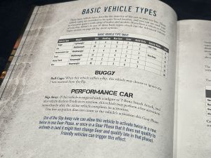 Gaslands: Refuelled Vehicle Types