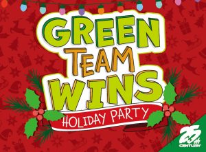 Green Team Wins Holiday Party