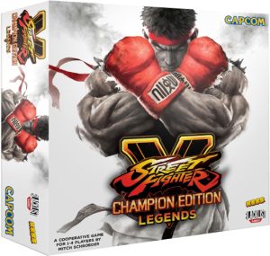  Street Fighter V: Champion Edition Legends Board Game